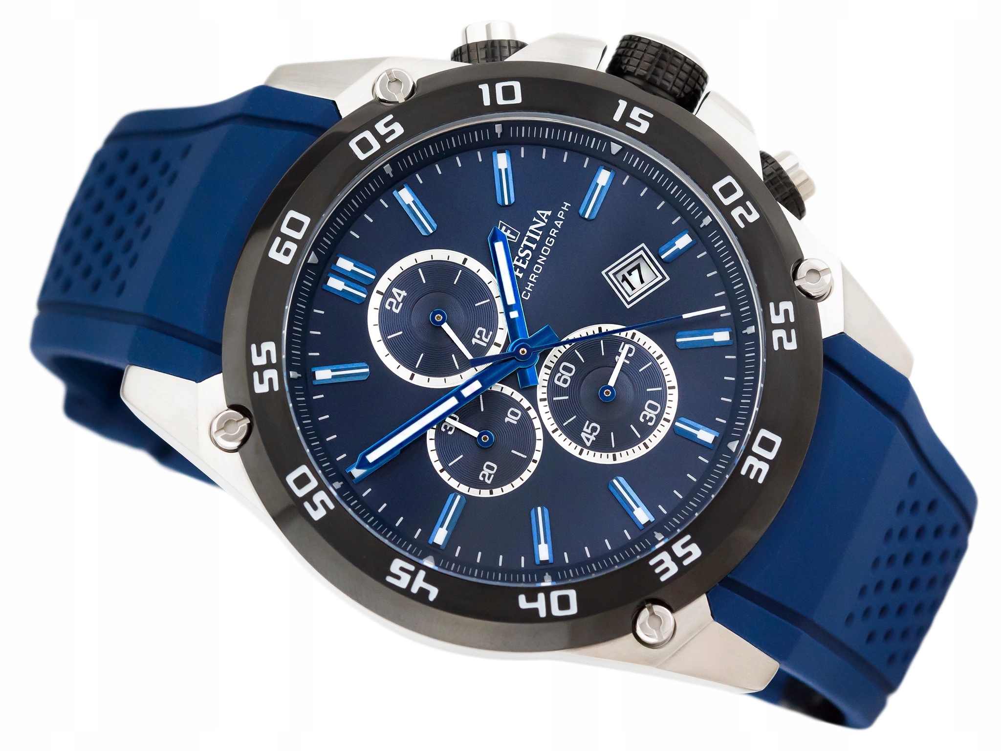 Pánské Hodinky Festina F20330/2 Sportovní Pásek S Logem