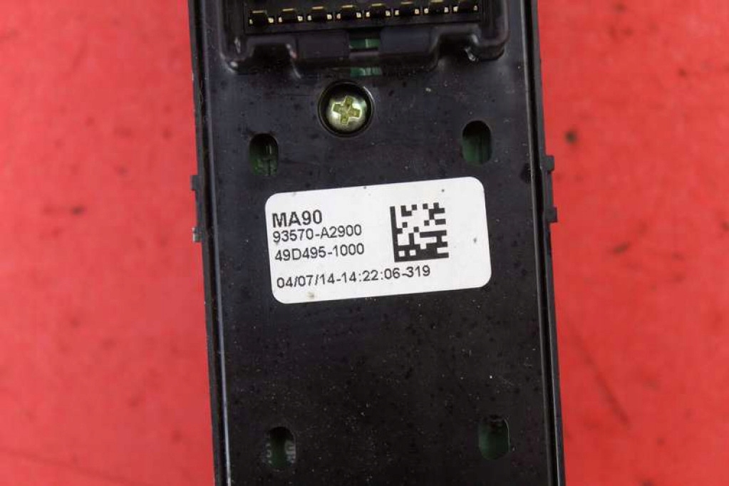 control panel of the window 93570-A2900 KIA CEED 2 II 12-18