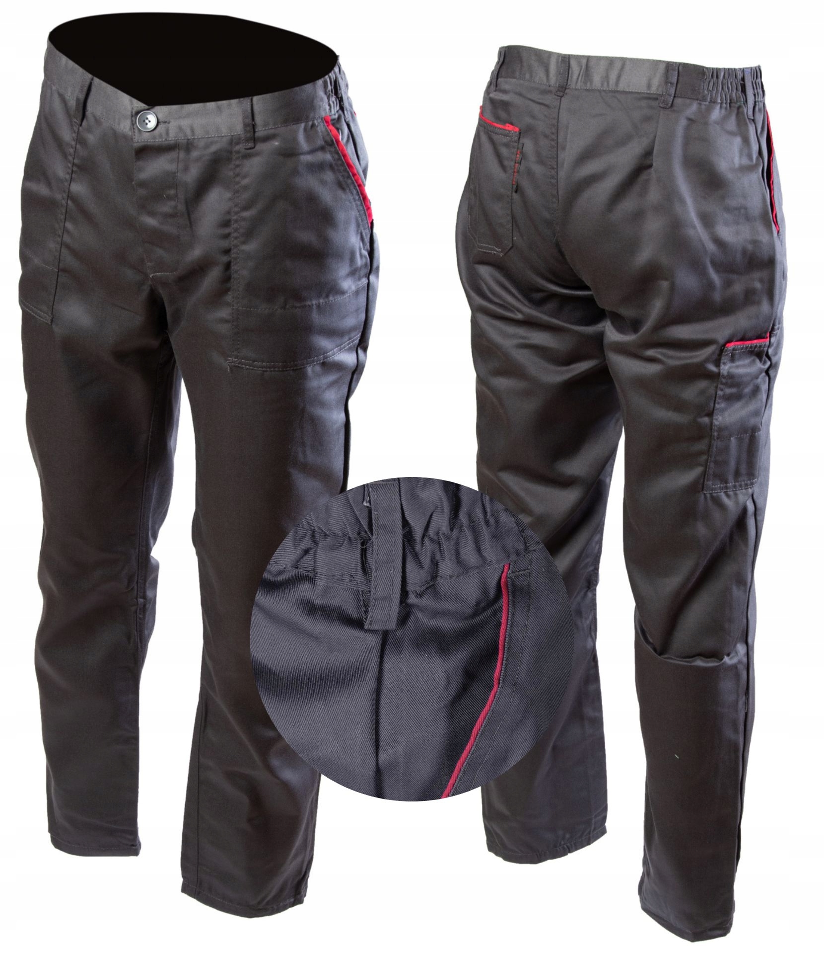 SPODNIE ROBOCZE OCHRONNE MONTERSKIE MOCNE 48