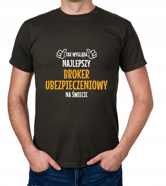

koszulka Najlepszy Broker Ubezpieczeniowy prezent