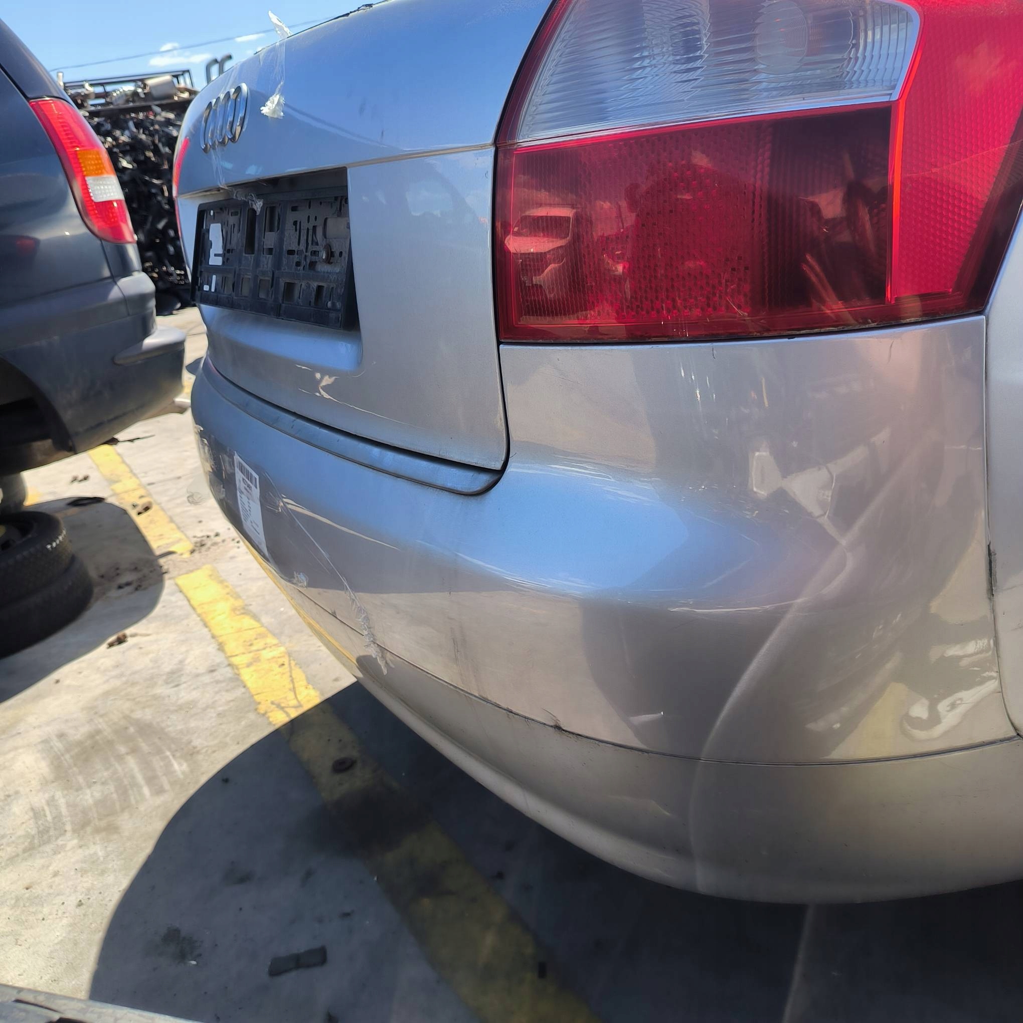 bumper rear part LY7W AUDI A4 B6 sedan