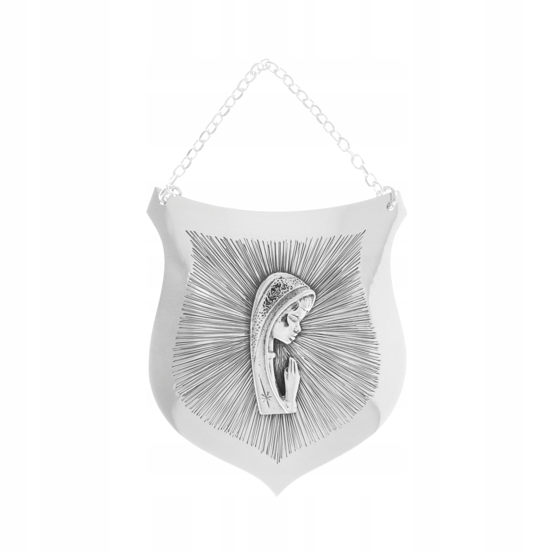 Ryngraf Matka Boží Fatimská stříbro svaté přijímání