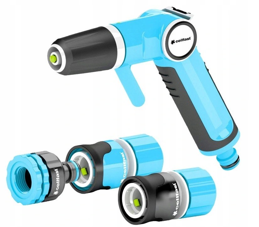 Zestaw Ergo ze zraszaczem pistoletowym prostym 3/4 CellFast