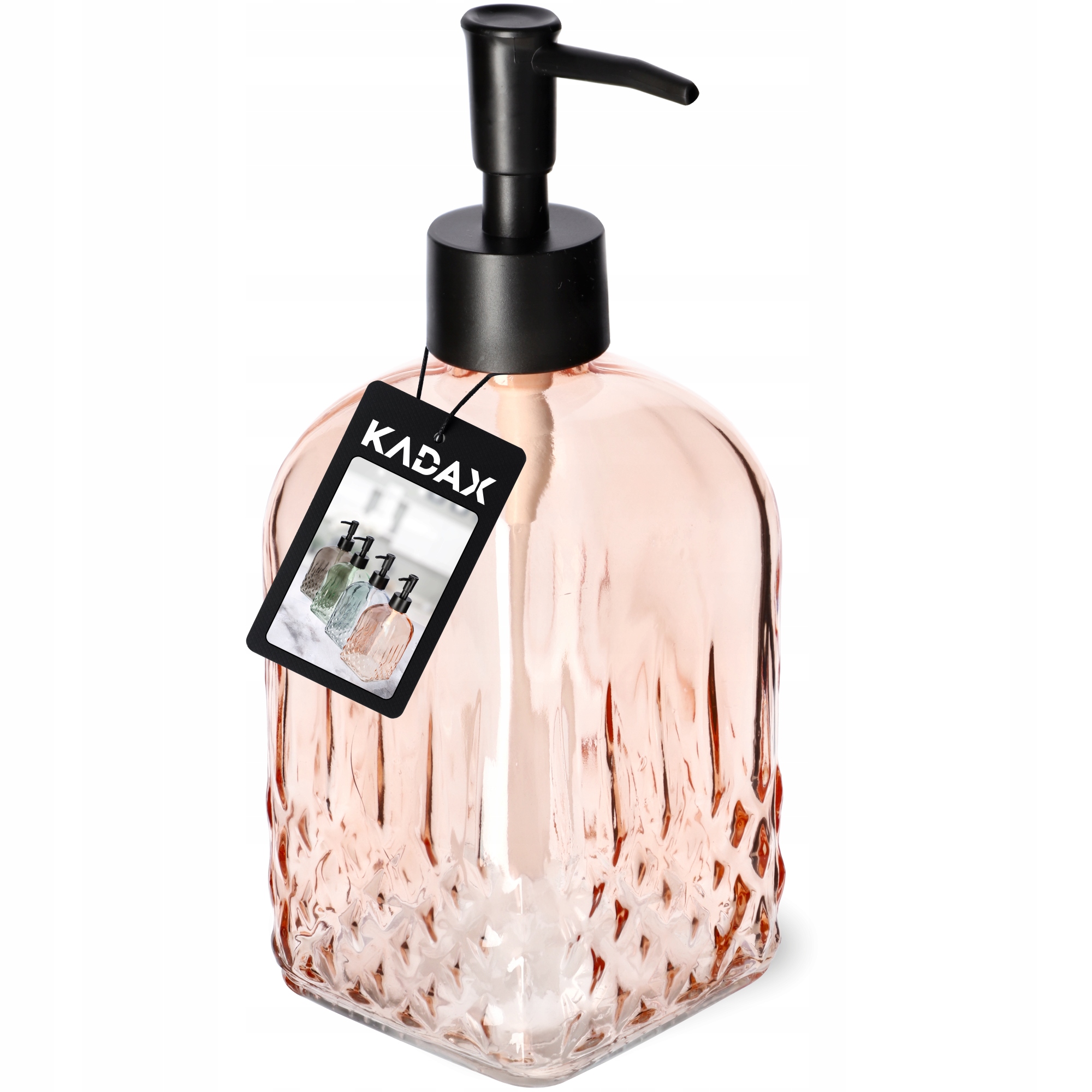 

Dozownik Do Mydła W Płynie Żelu 450ml Pomarańczowy