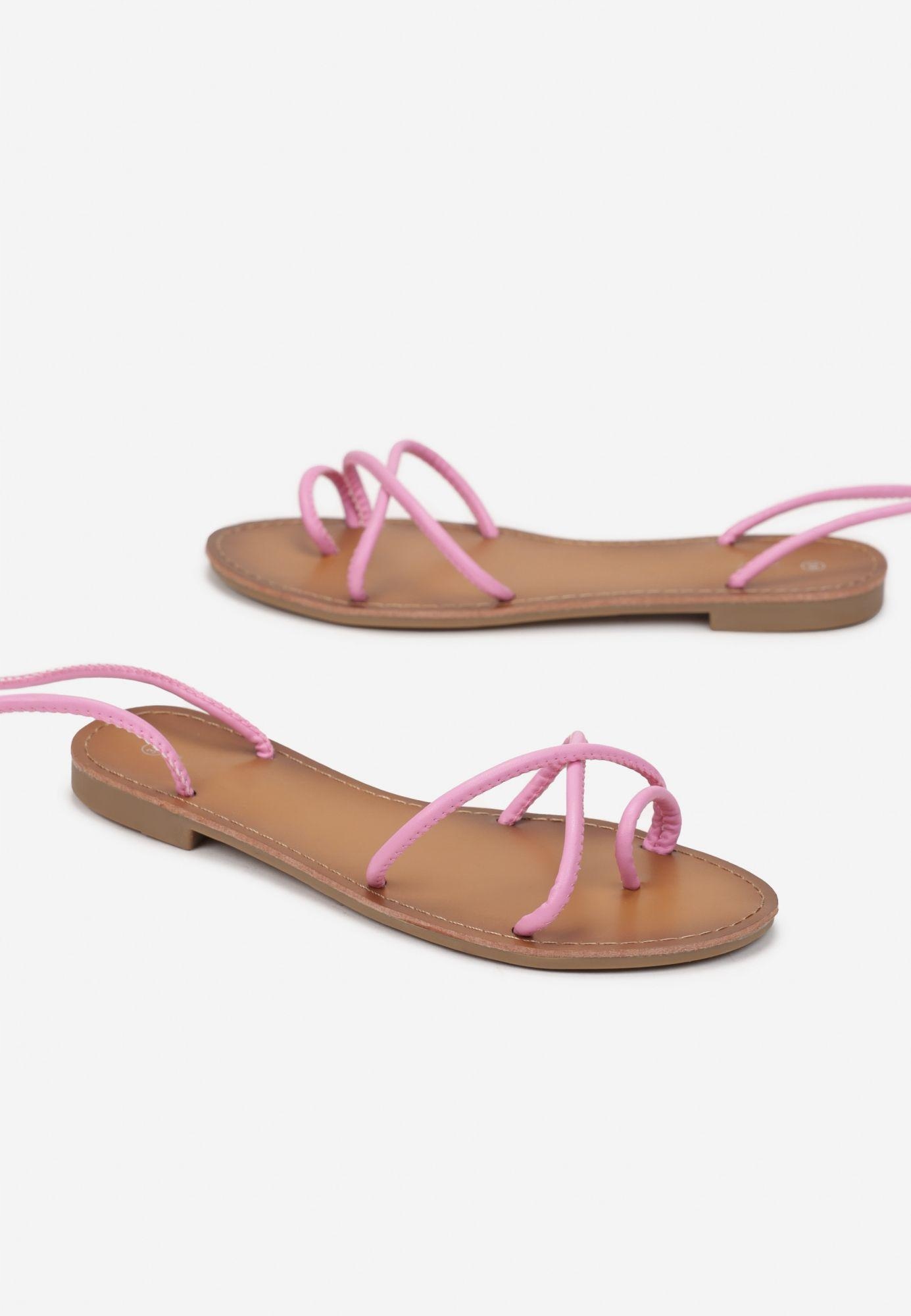 

Renee Różowe Sandały damskie 37 Casual