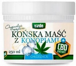 

Virde Końska maść z konopiami+CBD chłodząca 250 ml