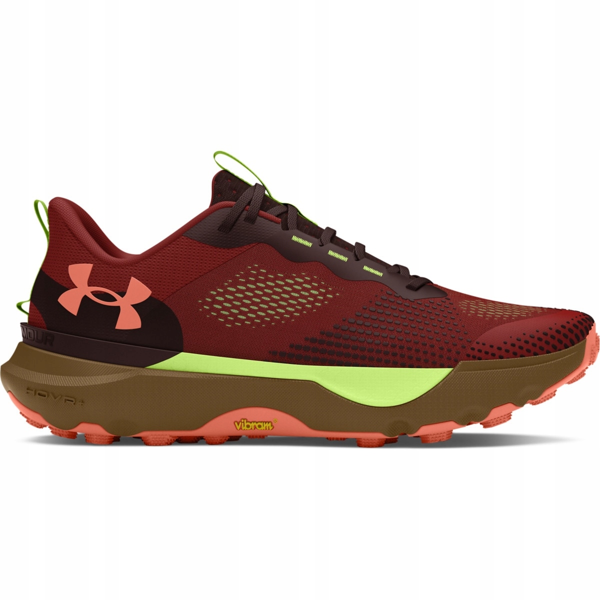 Buty do biegania uniseks Under Armour Ua U Infinite Pro Trail Bordowy 38