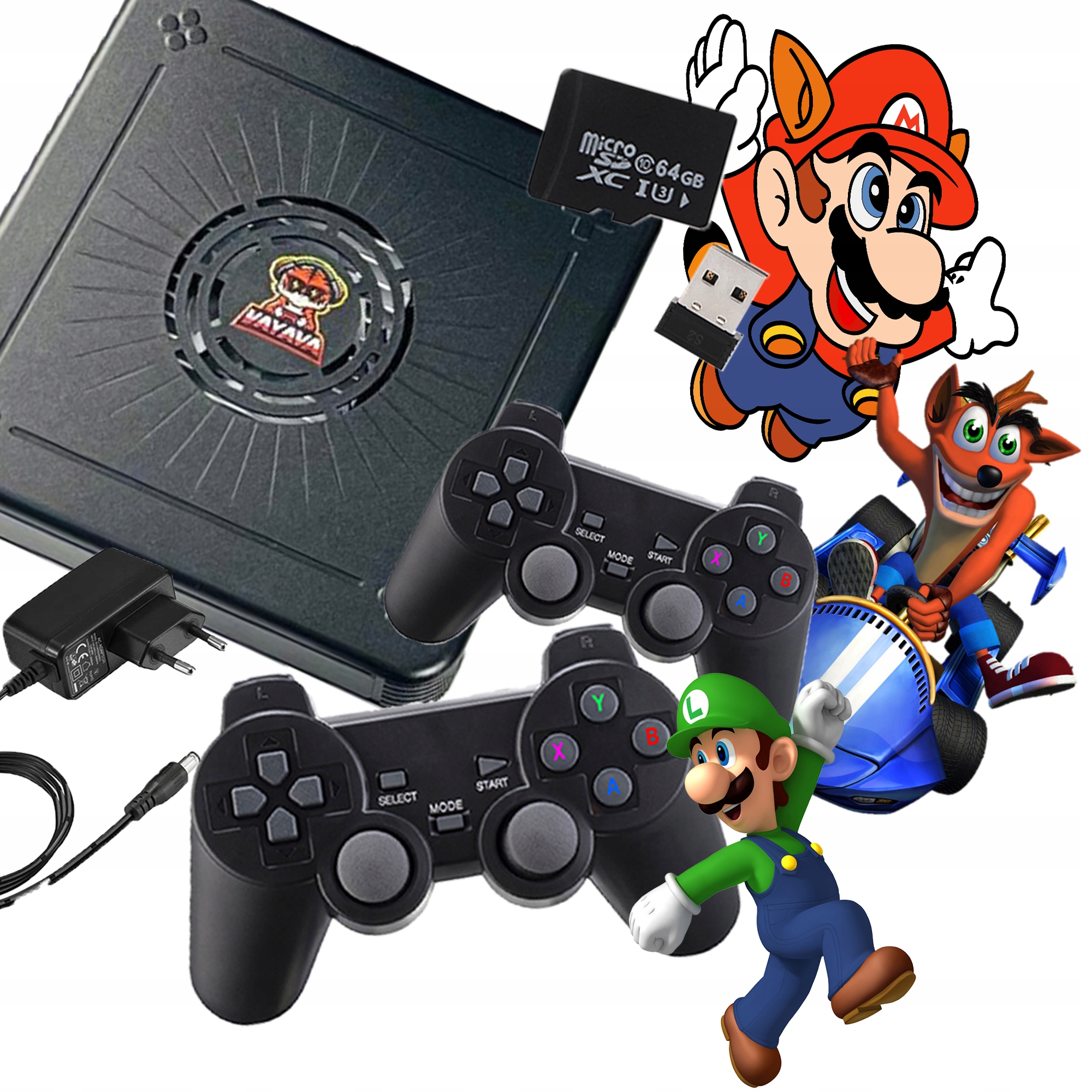 Gra Telewizyjna GameBox GD23 + Wiatraczek 35T gier