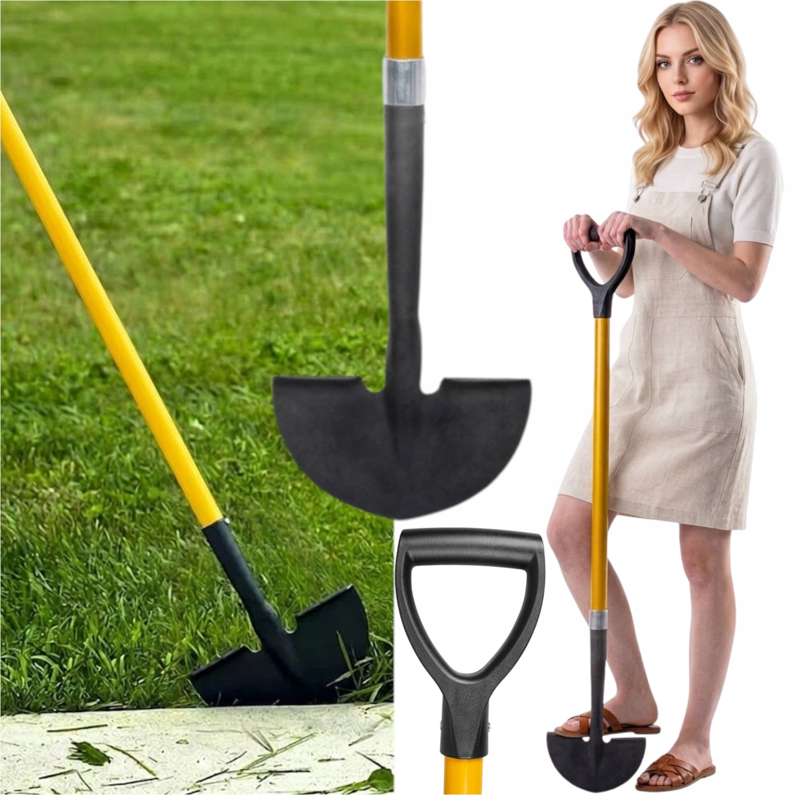 Wykrawacz Krawędzi Trawnika Obrzeży Do Darni Wycinacz Ucinacz Trawy