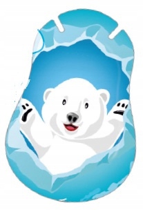

10 szt Miś Polarny Plastry na oko Ortopad Medium