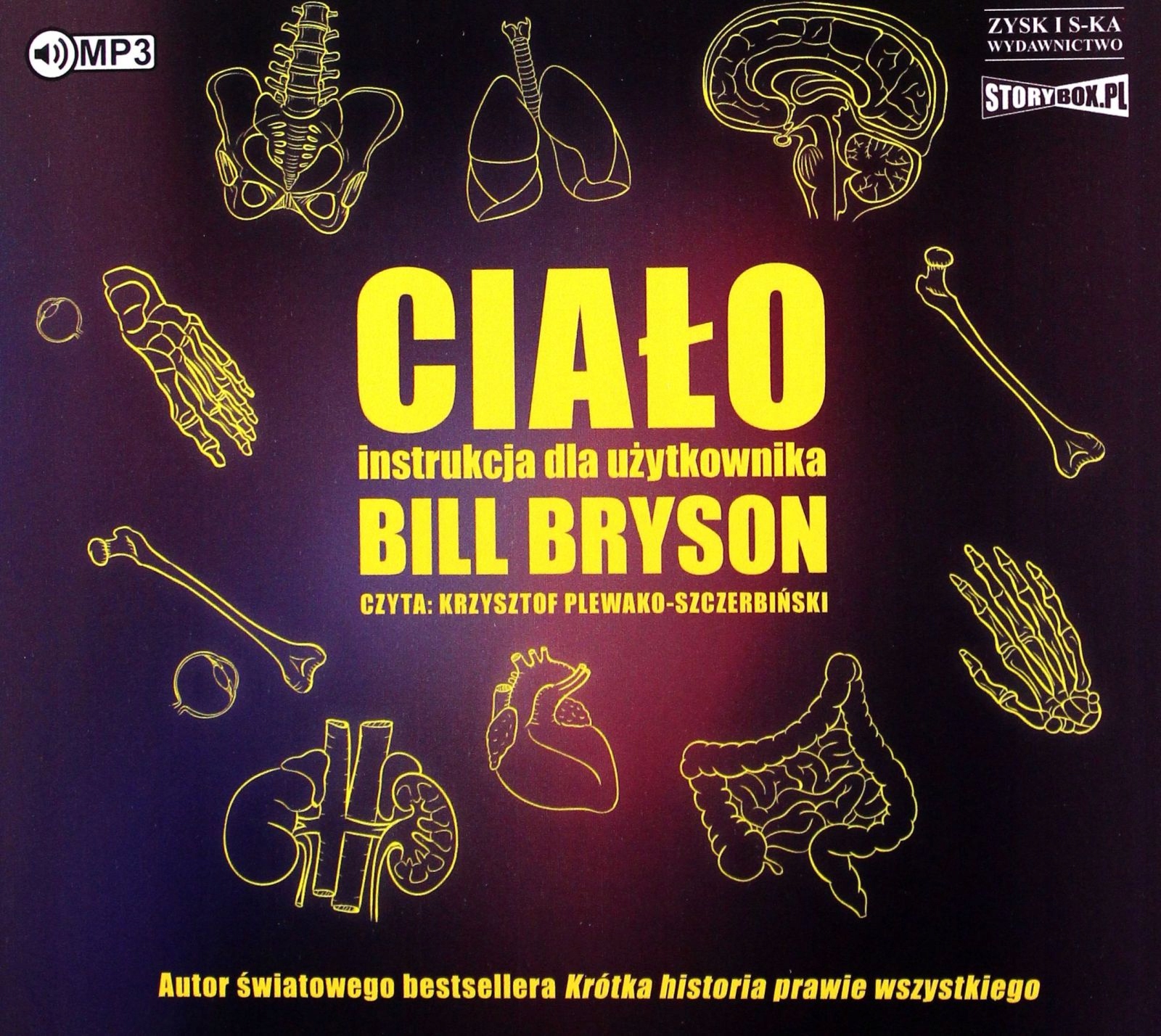 CIAŁO. INSTRUKCJA DLA UŻYTKOWNIKA - BILL BRYSON [AUDIOBOOK]