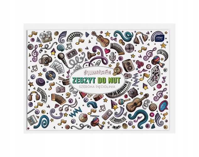 Zeszyt do nut B5 Interdruk 16 kartek Marka Interdruk