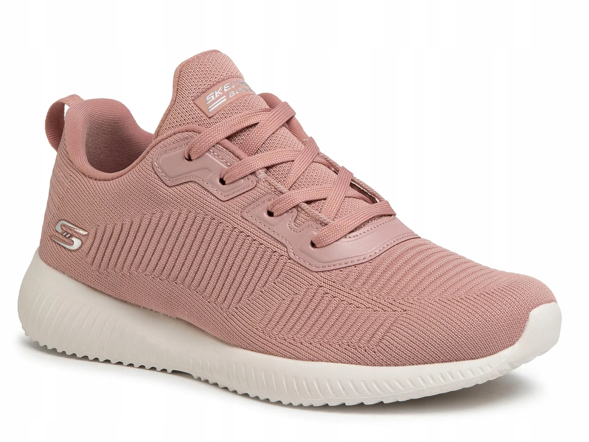 Dámské boty Skechers Bobs Squad 32504-BLSH růžové, lehké, sportovní 37