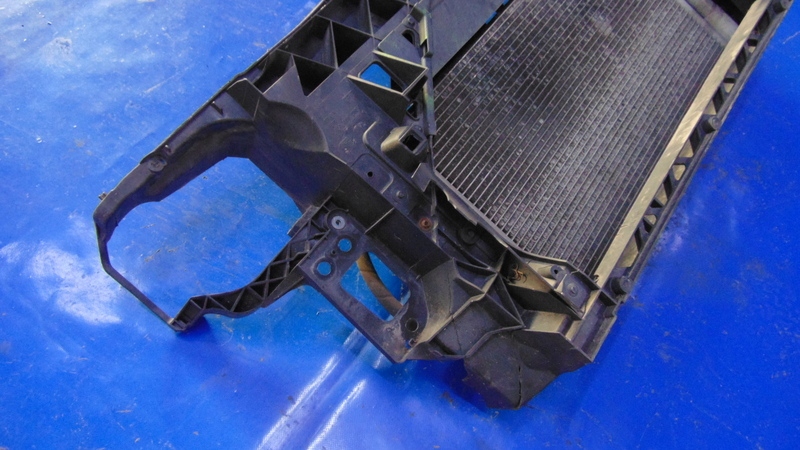 front panel, wall radiator front complete 1.2B SEAT IBIZA IV 6J 3D 08-17 RO
