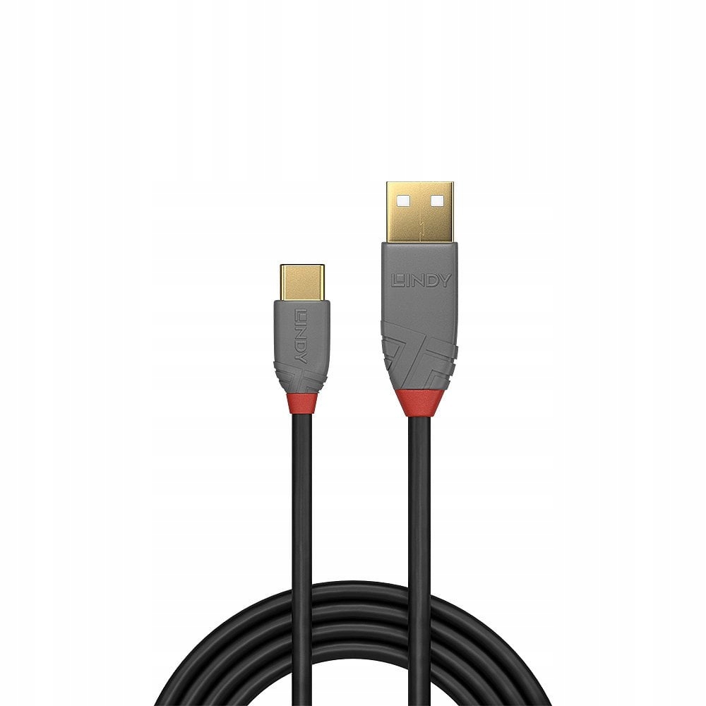 Lindy 36887 Kabel USB 2.0 A - C Anthra Line - 2m Quick Charge 2.0 Kod producenta 36887