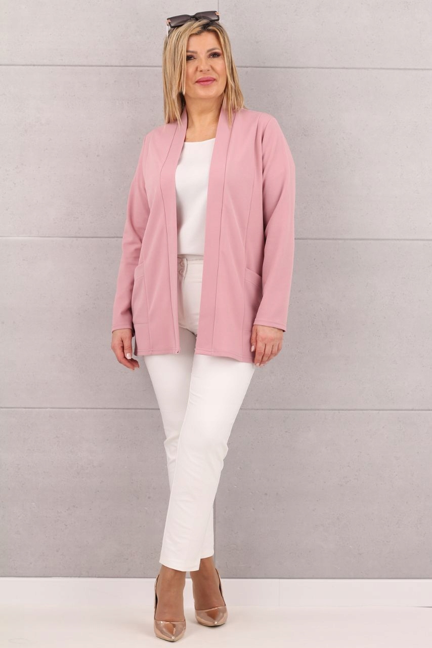 GŁADKA NARZUTKA ELEGANCKA LUŹNA POLSKI PRODUCENT DUŻE ROZMIARY Płeć kobieta