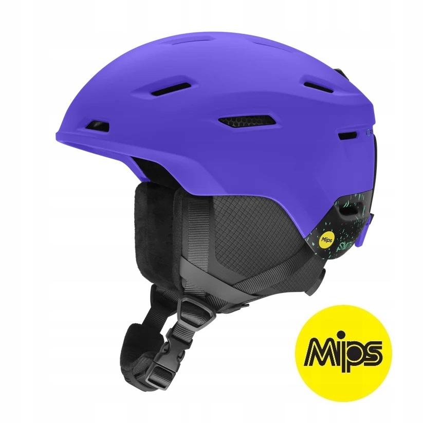 Kask Narciarski Smith Descend Mips mate ultraviolet Fiolet 55-59cm M