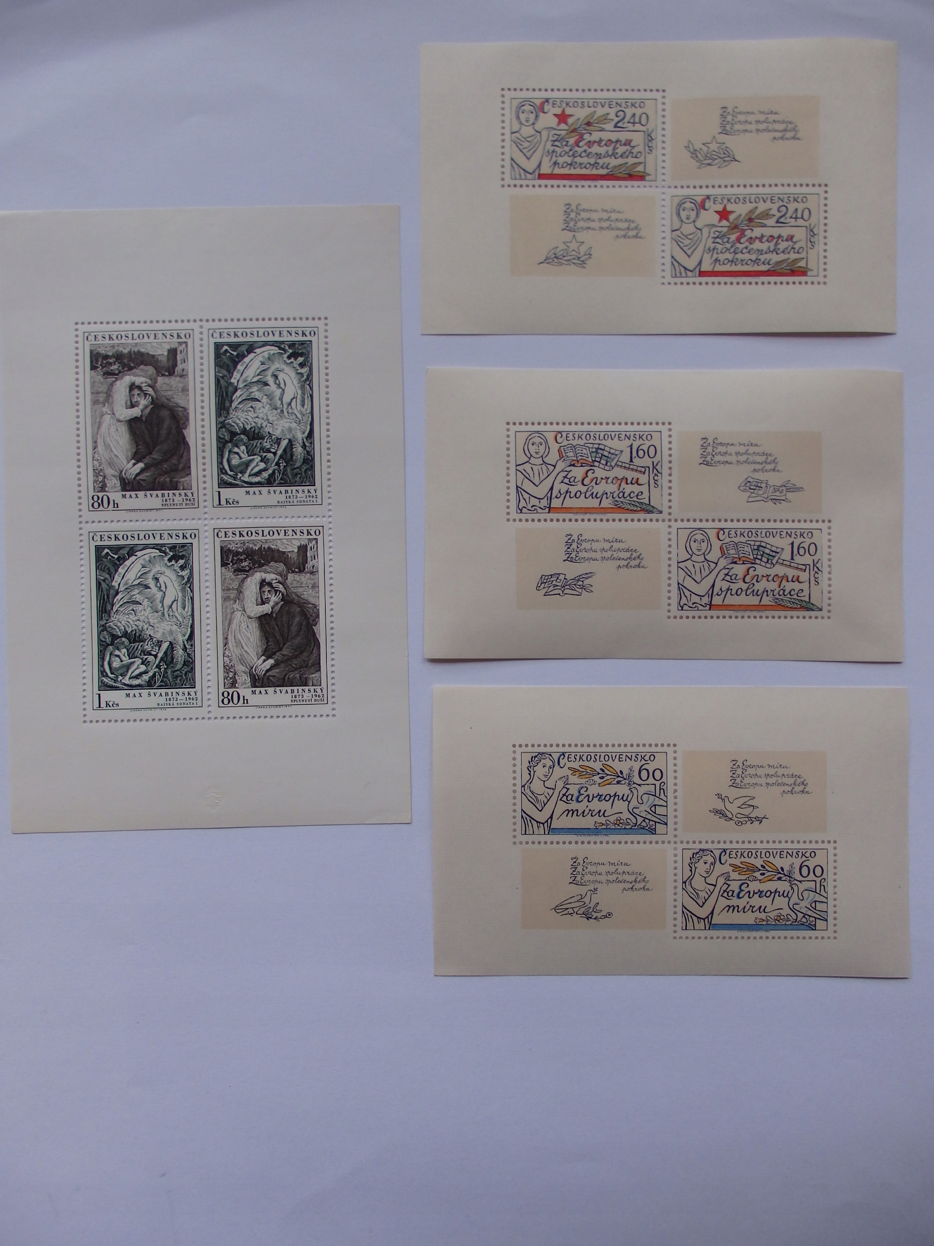 Czechosłowacja, Zestaw bloków, B8987