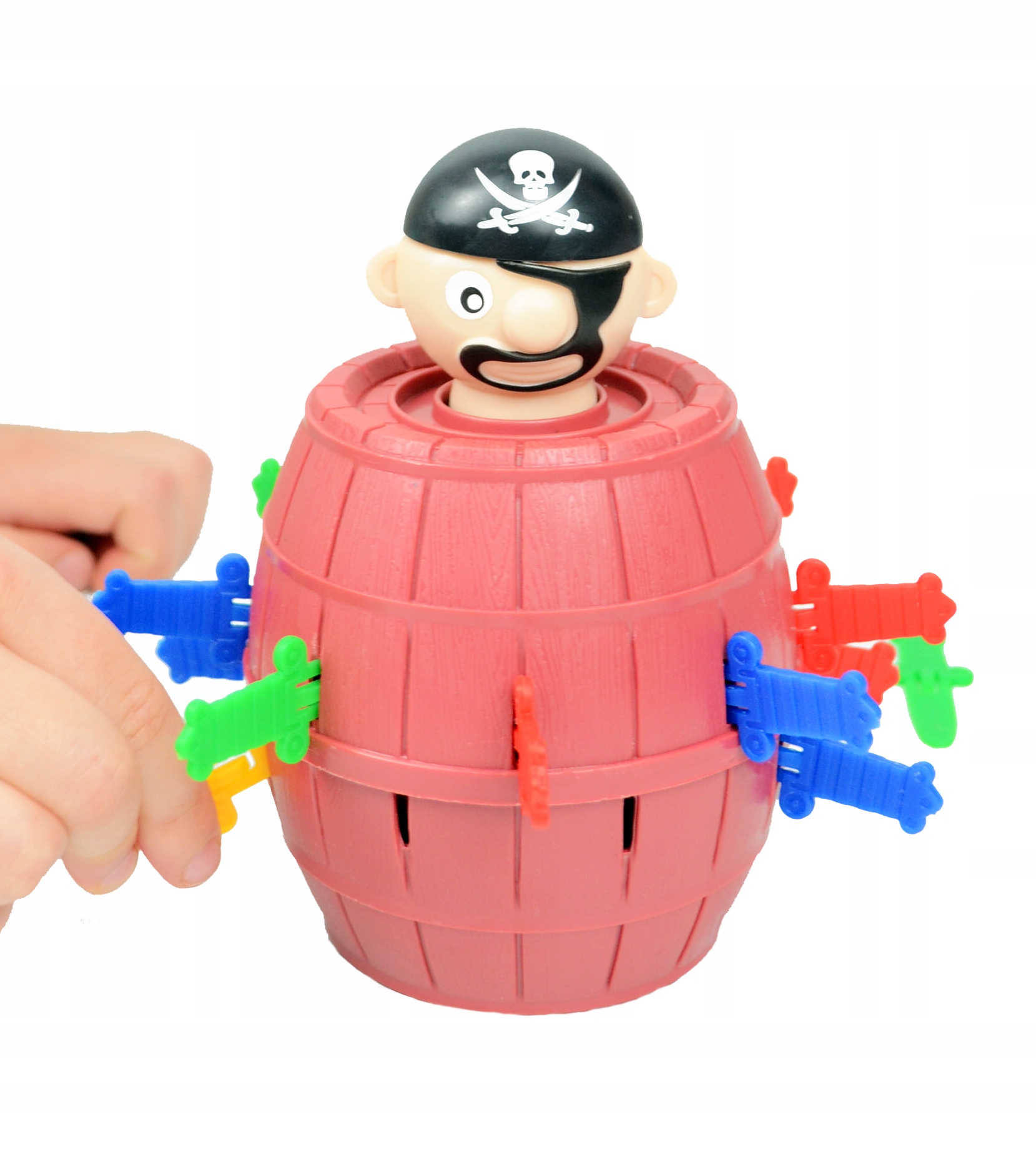 GRA W PIRATA UKŁUJ PIRATA SKACZĄCY PIRAT W BECZCE