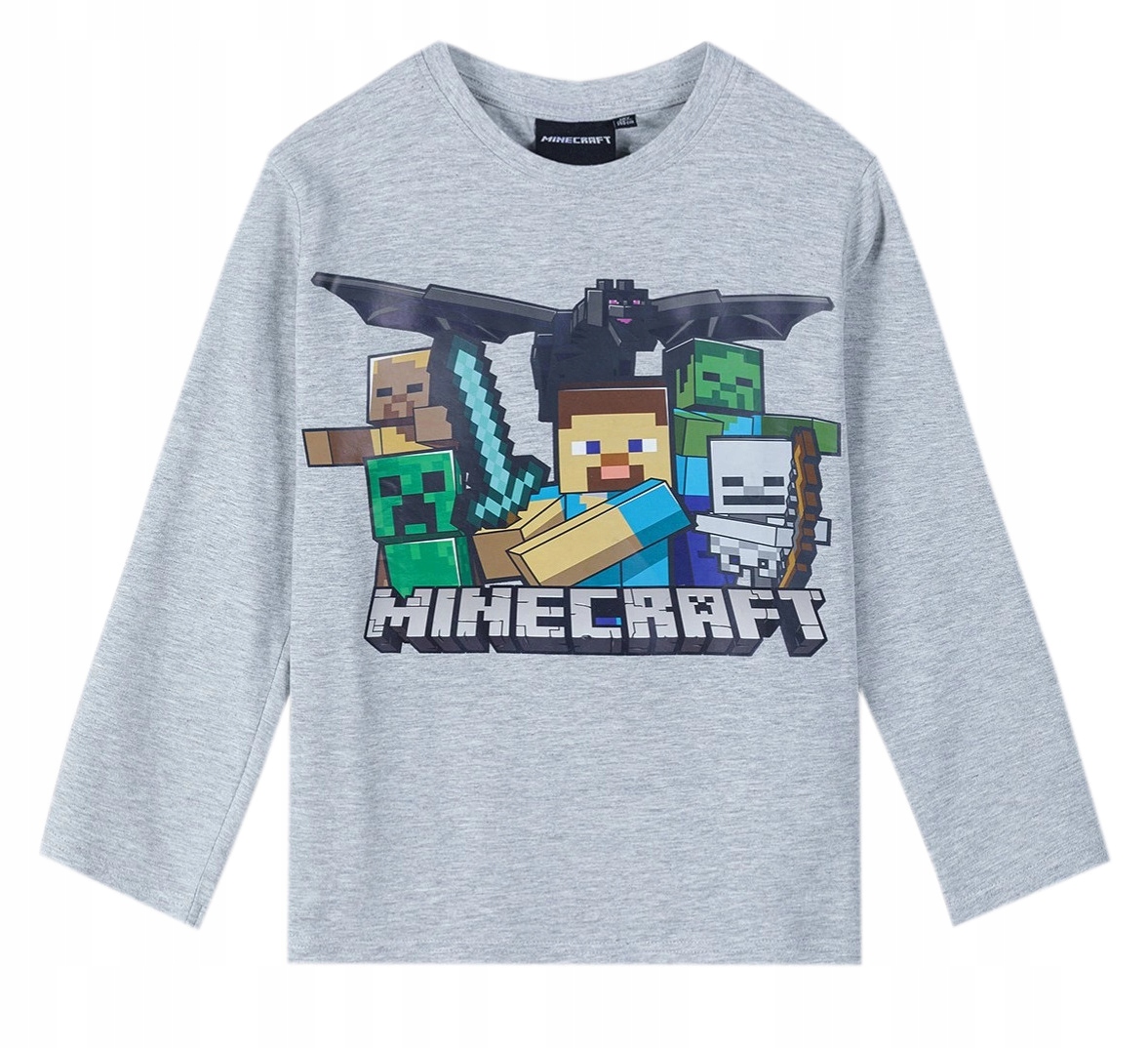 

Koszulka Minecraft Creeper Bluzka Chłopięca Gra