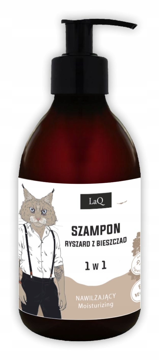 

LaQ Ryś szampon Ryszard Z Bieszczad 1 w 1 300 ml