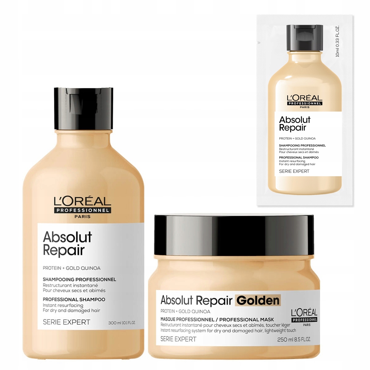 Loreal sada Absolut Repair regenerační maska a šampon dárek