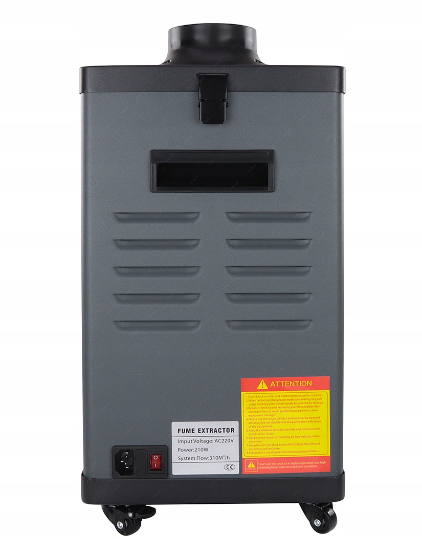 POCHŁANIACZ OPARÓW DYMU WATERUN F6002D DWUSTREFOWY EAN (GTIN) 5903815927331