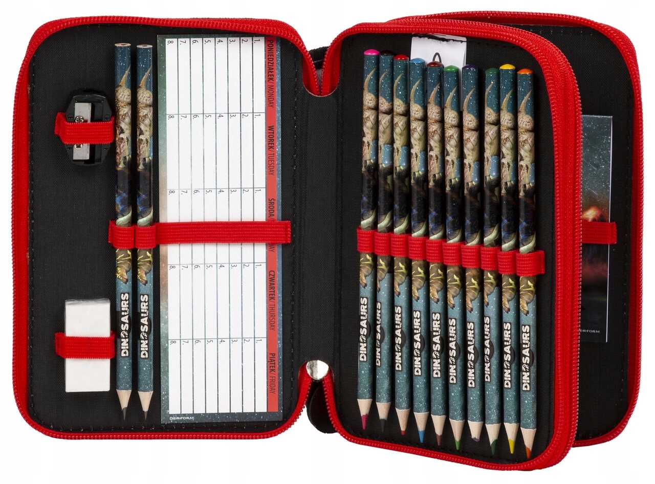 PIÓRNIK 2KOMORY Z WYPOSAŻENIEM DINOZAUR T-REX DINO Marka Derform