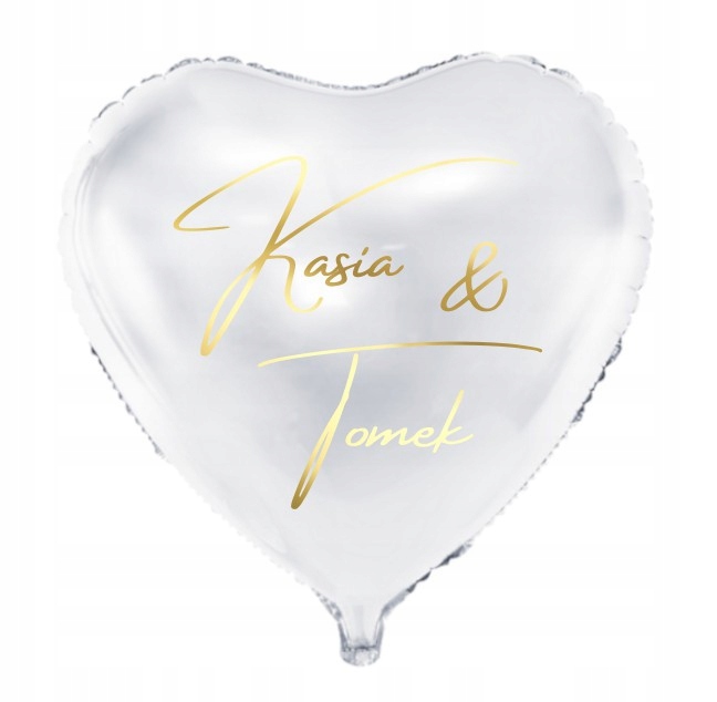 Balony wesele zestaw z imionami balony ślubne Rodzaj gadżetu balony