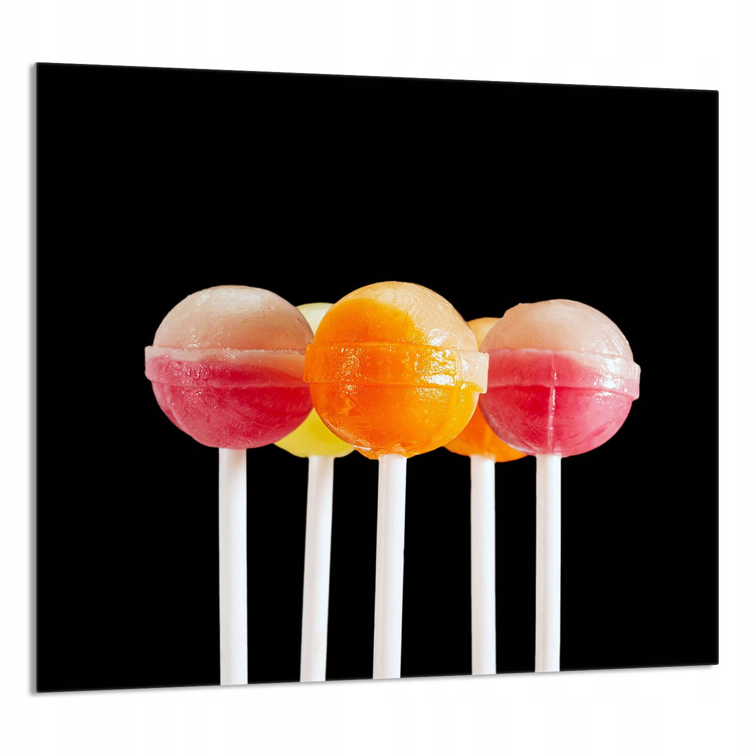 Skleněný Panel Do Kuchyně 65x60 Lízátka Tvrzené Sklo