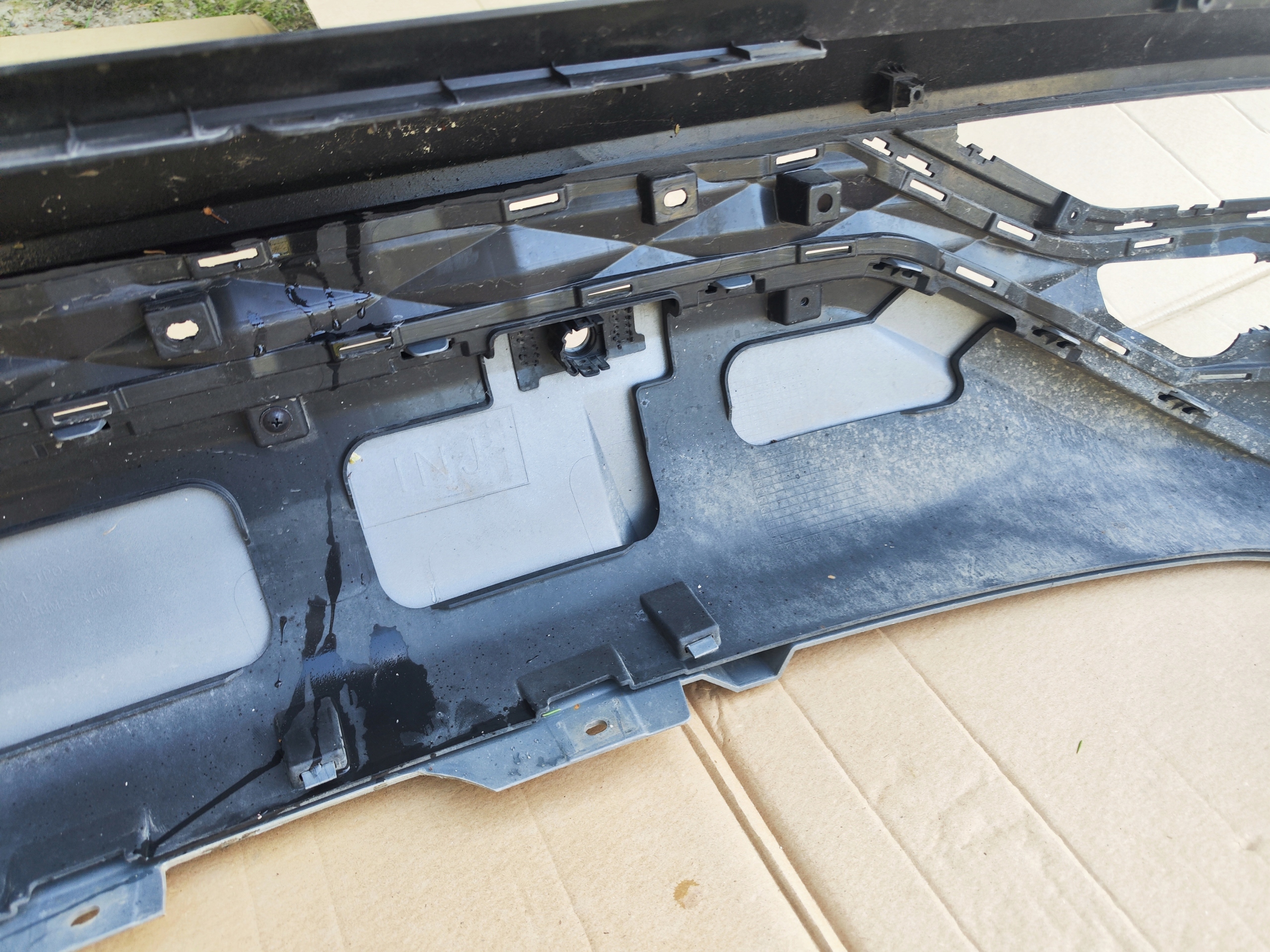HYUNDAI Tucson IV | bumper diffuser spoiler rear part rear 86612-N7020