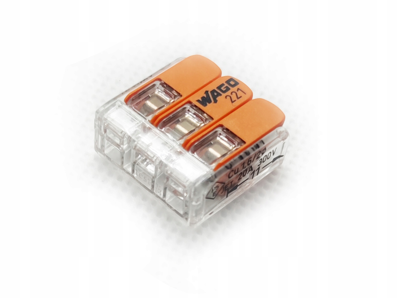 

Szybkozłączka Złączka Wago 221-413 (3x 0,2-4 mm²)
