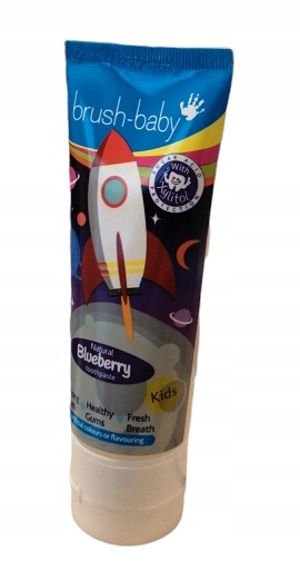 

Brush-Baby Rakieta pasta dla dzieci 3+ jagodowa F