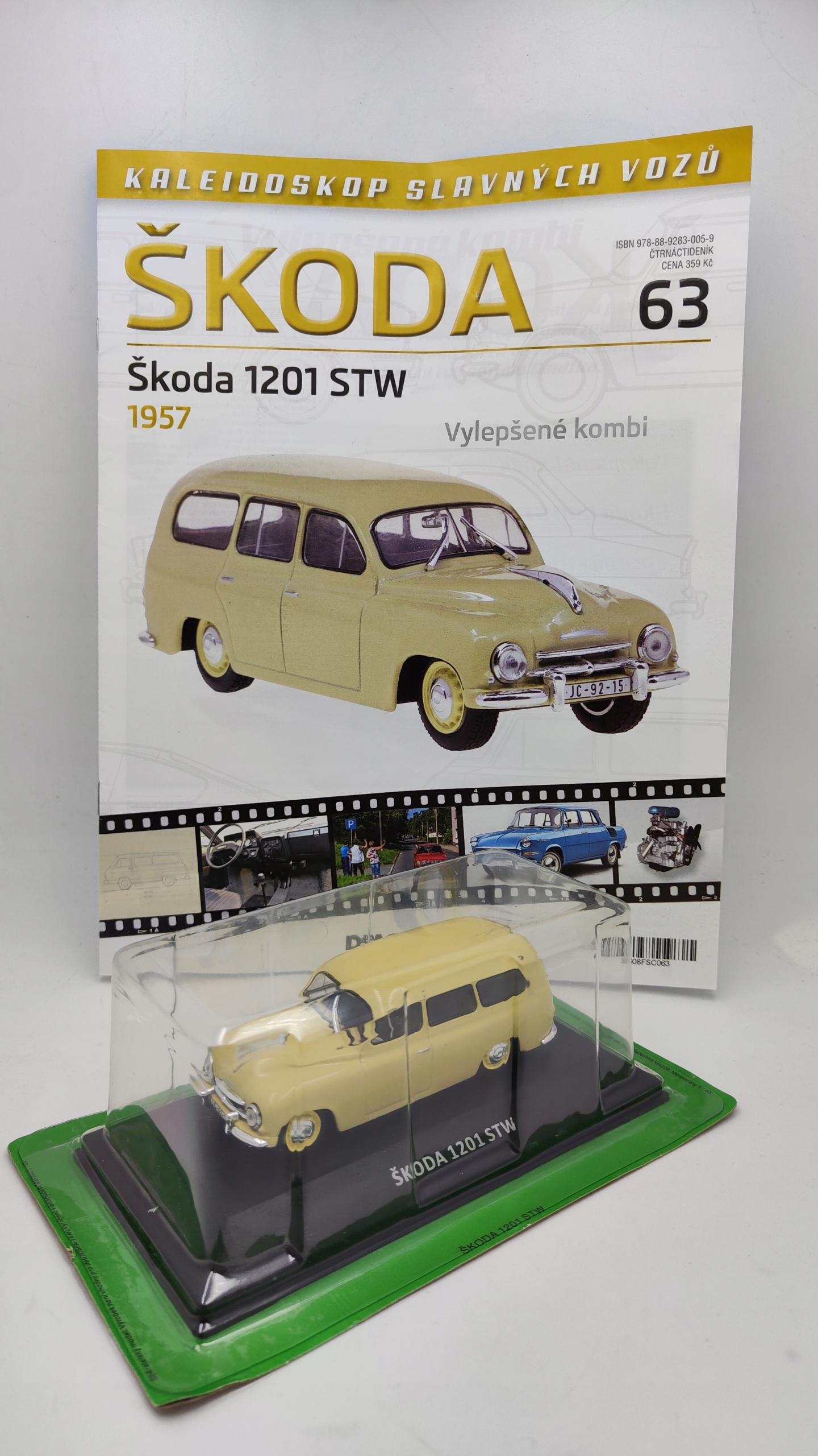 Škoda 1201 Stw 1957 1:43 DeAgostini č.63
