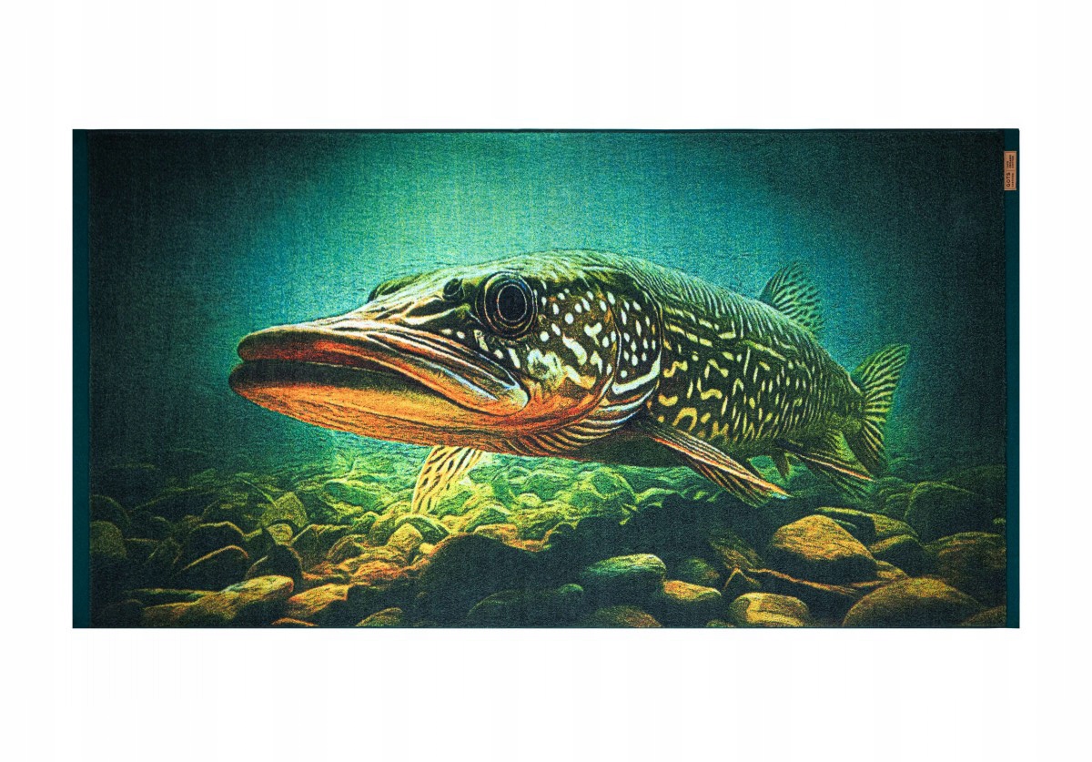 Tištěný Ručník Zwoltex Szczupak Gots 70x140 cm