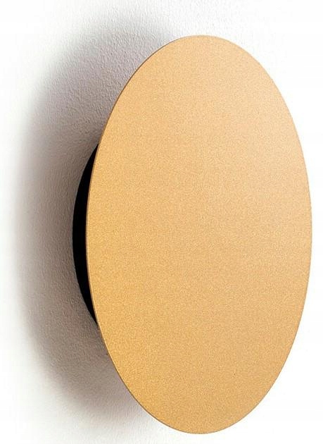 Nástenné svietidlo Ring zlaté 7W Led 3000K IP20 15cm Led dekoratívne svietidlo