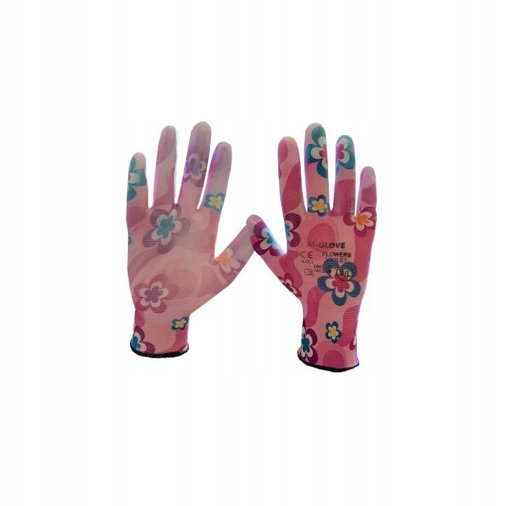 

Rękawice Ochronne Dla Kobiet Powlekane Fiolet R 7