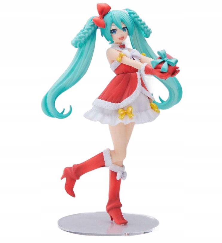 Hatsune Miku Figurka Christmas 2022 Pvc Spm 21 cm Sega Goods