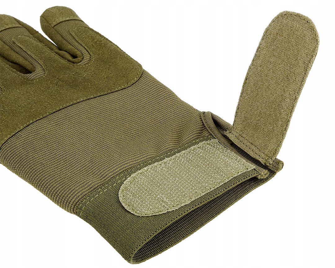 RĘKAWICE TAKTYCZNE WOJSKOWE SURVIVAL TURYSTYCZNE 9 Odcień khaki