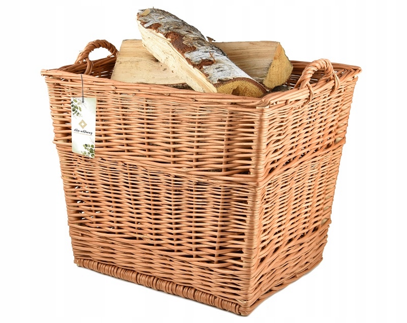 Koš na dřevo Krbový krb 50 cm B. Pevný