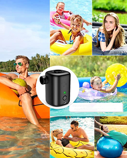 MINI POMPKA ELEKTRYCZNA BEZPRZEWODOWA DO MATERACA Długość węża 0 cm