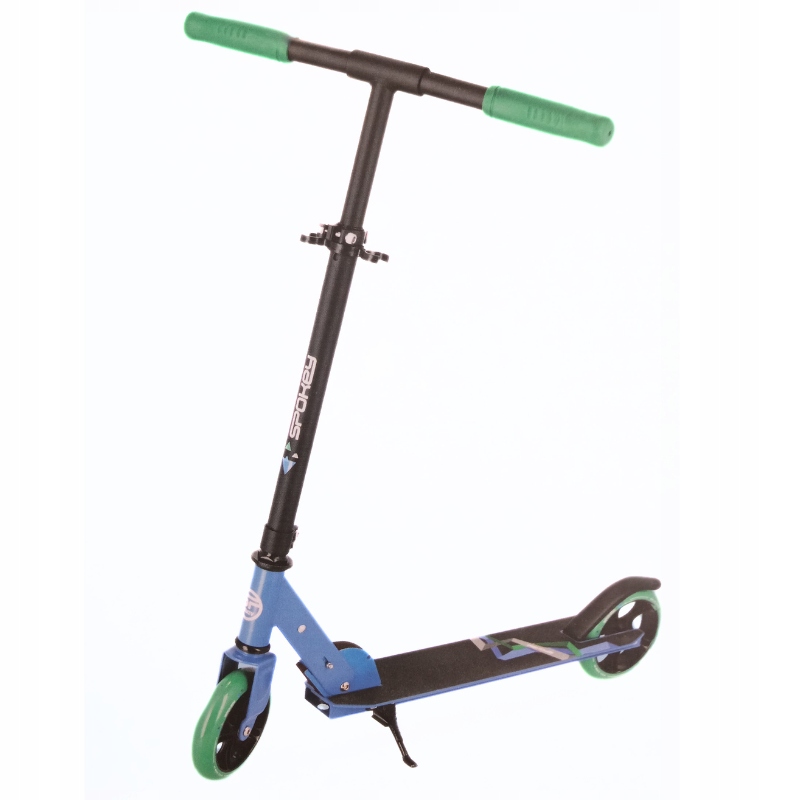 Hulajnoga Rekreacyjna Spokey Scooter Niebiesko Zielona 2-KOŁOWA Składana