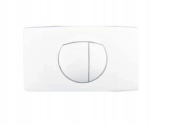 Sanit splachovací tlačítko alpská bílá 16.018.01