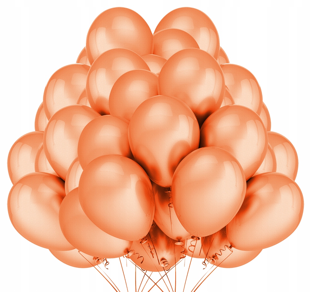 

Balony Metaliczne Jasne Pomarańczowe 38cm 50szt