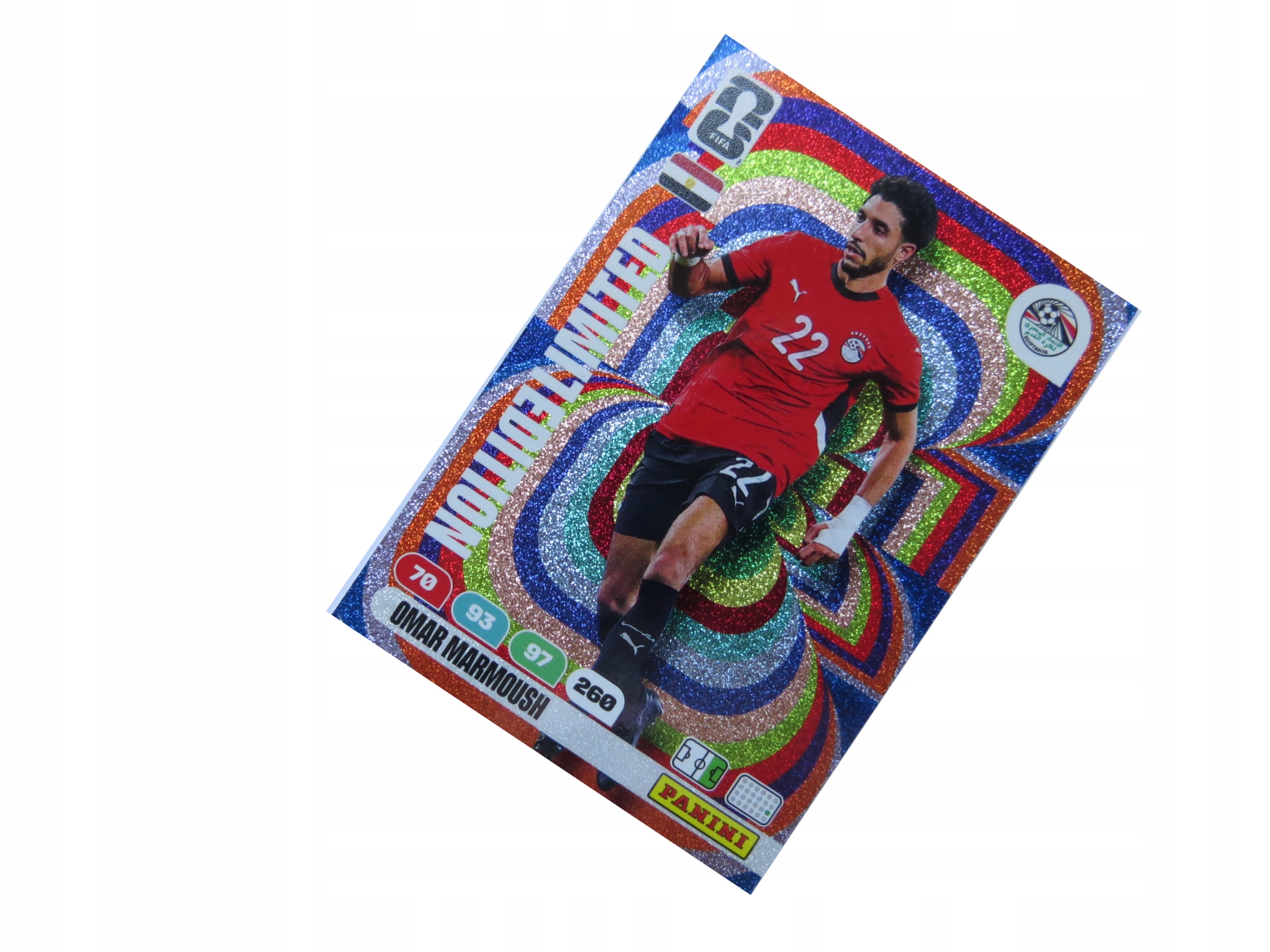 Panini Fifa World Cup 2026 Karty Piłkarskie Limited Omar Marmoush Egipt