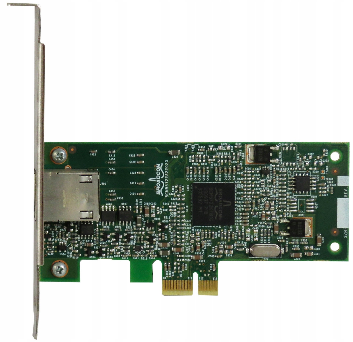 Dell 0XK104 Network Card Broadcom 100/1000 PCIe BCM5722KFB1GF
