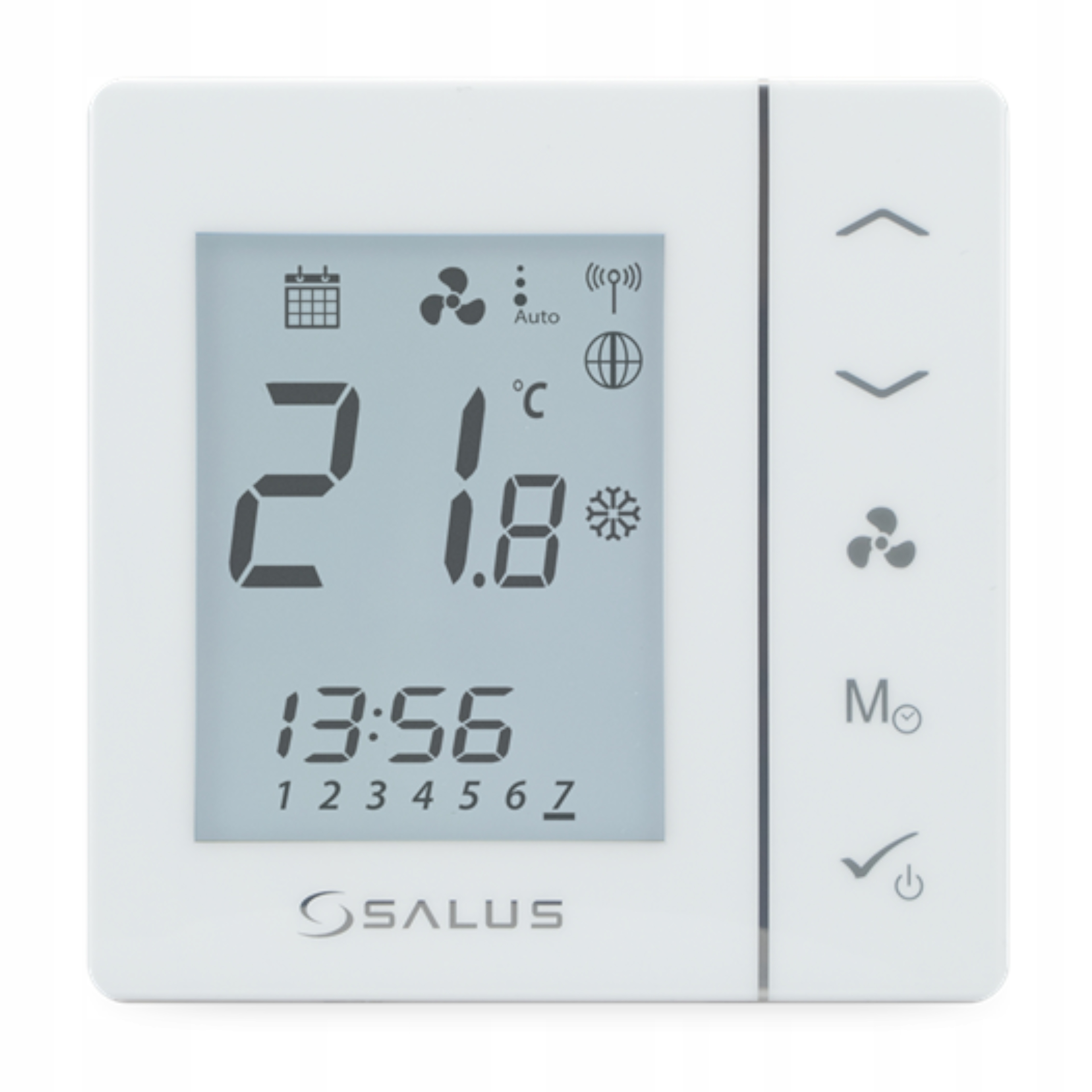 SALUS FC600 РЕГУЛЯТОР ФАНКОЙЛОВ СУТОЧНЫЙ ЕЖЕНЕДЕЛЬНЫЙ 230V-АЛГОРИТМ TPI