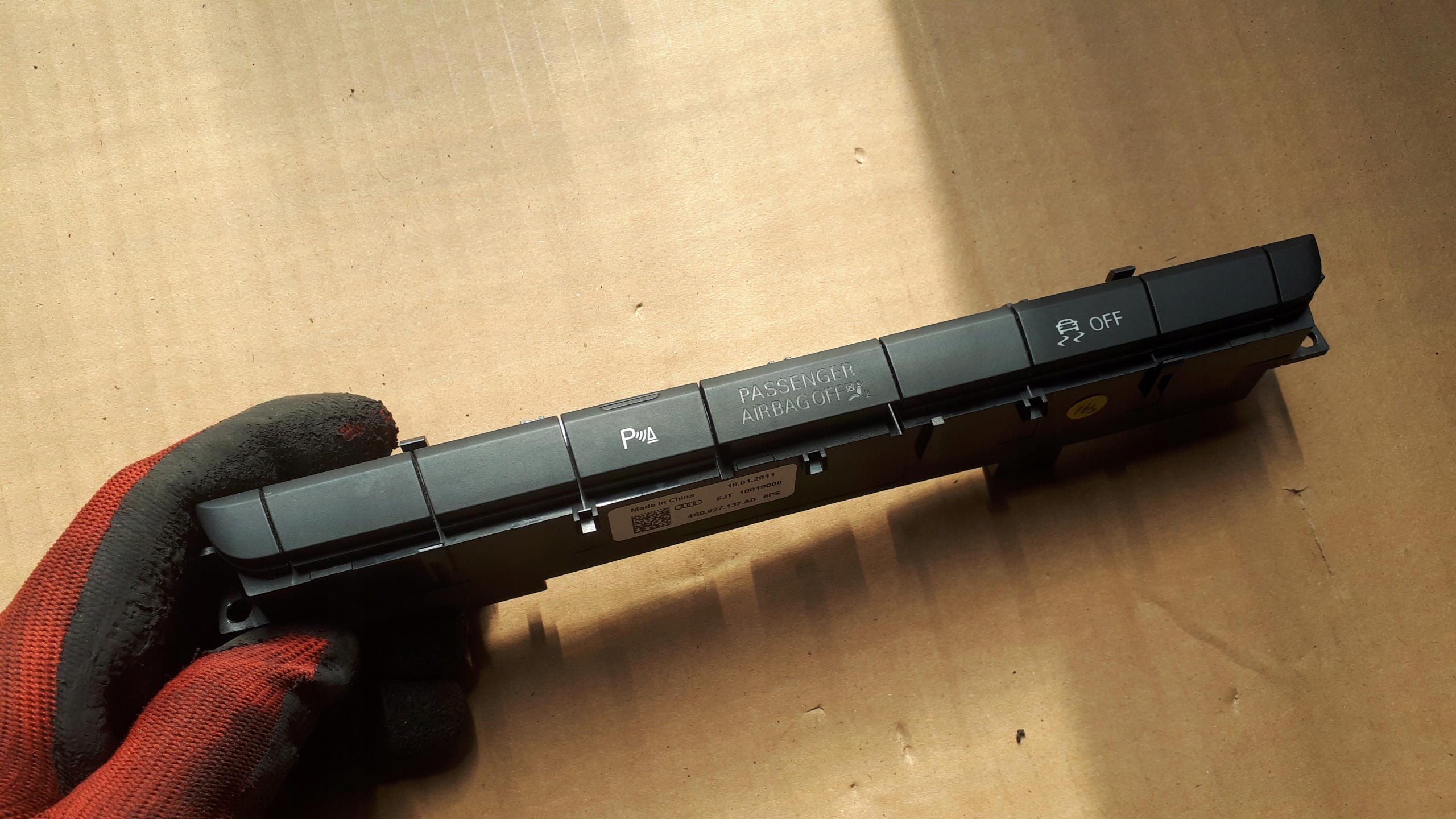 A6 C7 COMMANDES STACJI MMI PDC A7 4G0927137AD