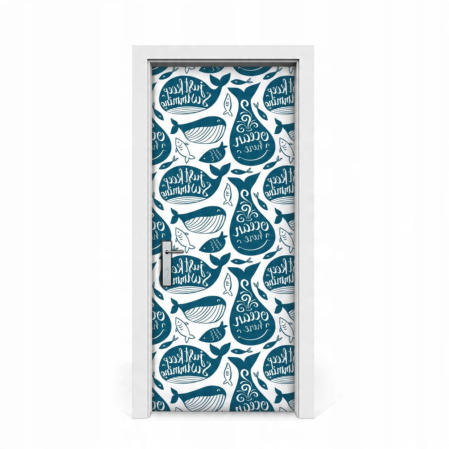 

Fototapeta naklejka drzwi Wieloryby 85x205
