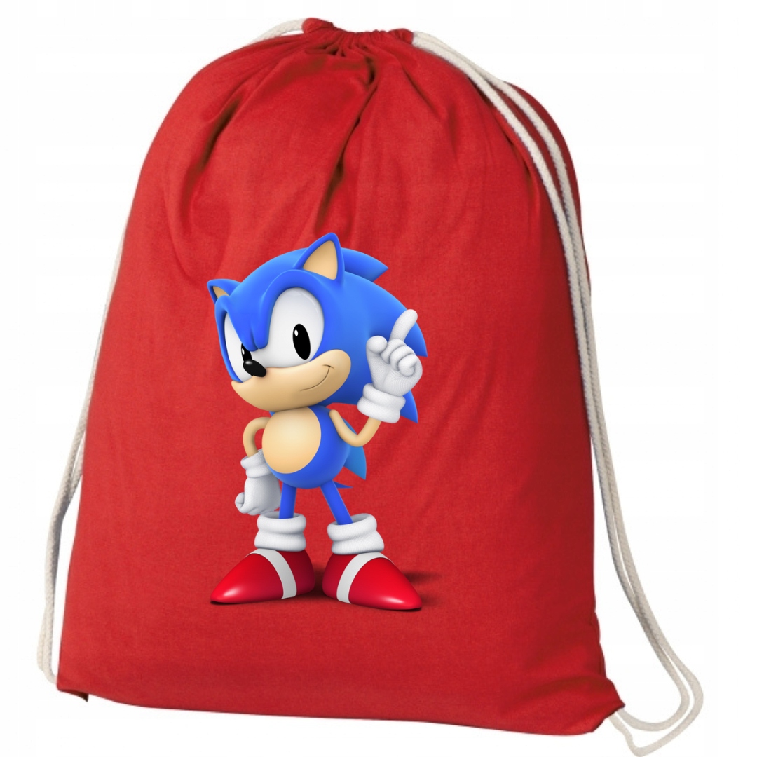 

Sonic X Plecak Worek Na Buty Wf Do Szkoły Bawełna